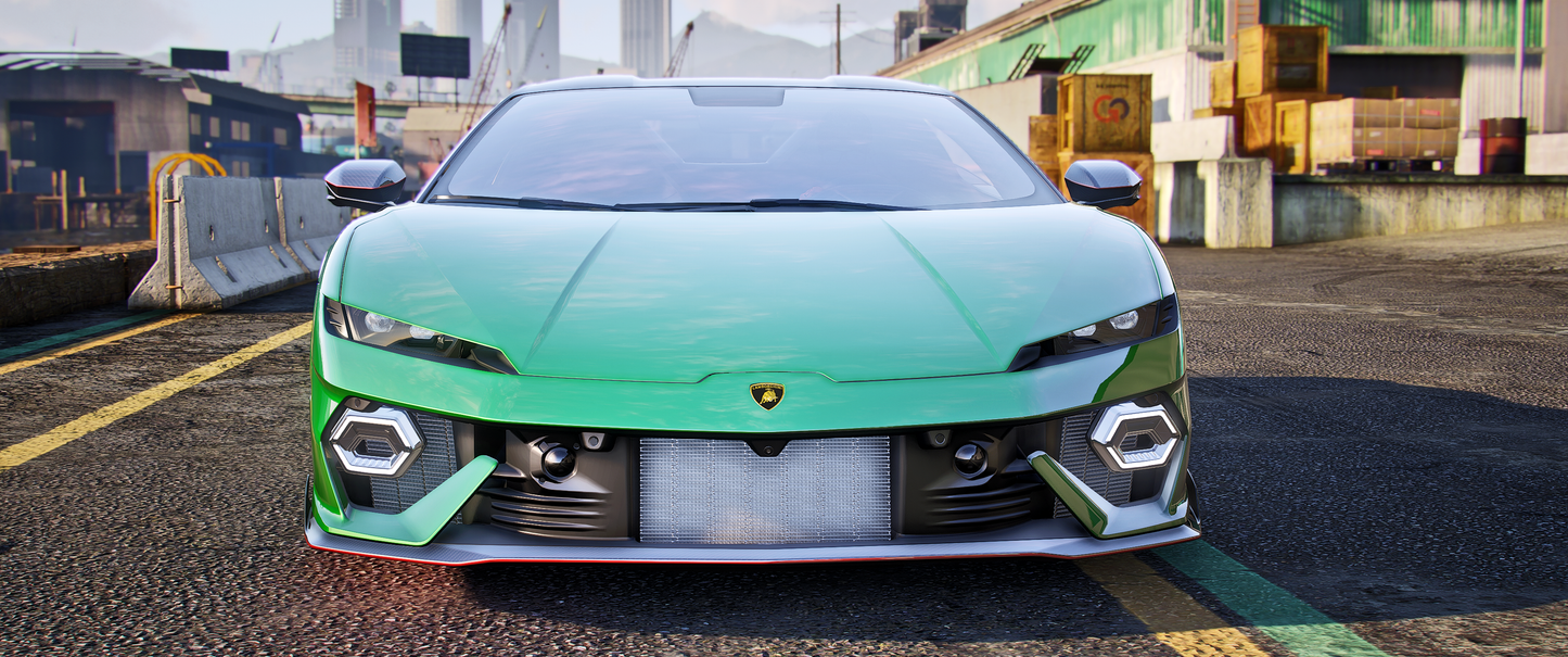 (Debadged + Badged) Lamborghini Temerario 2024