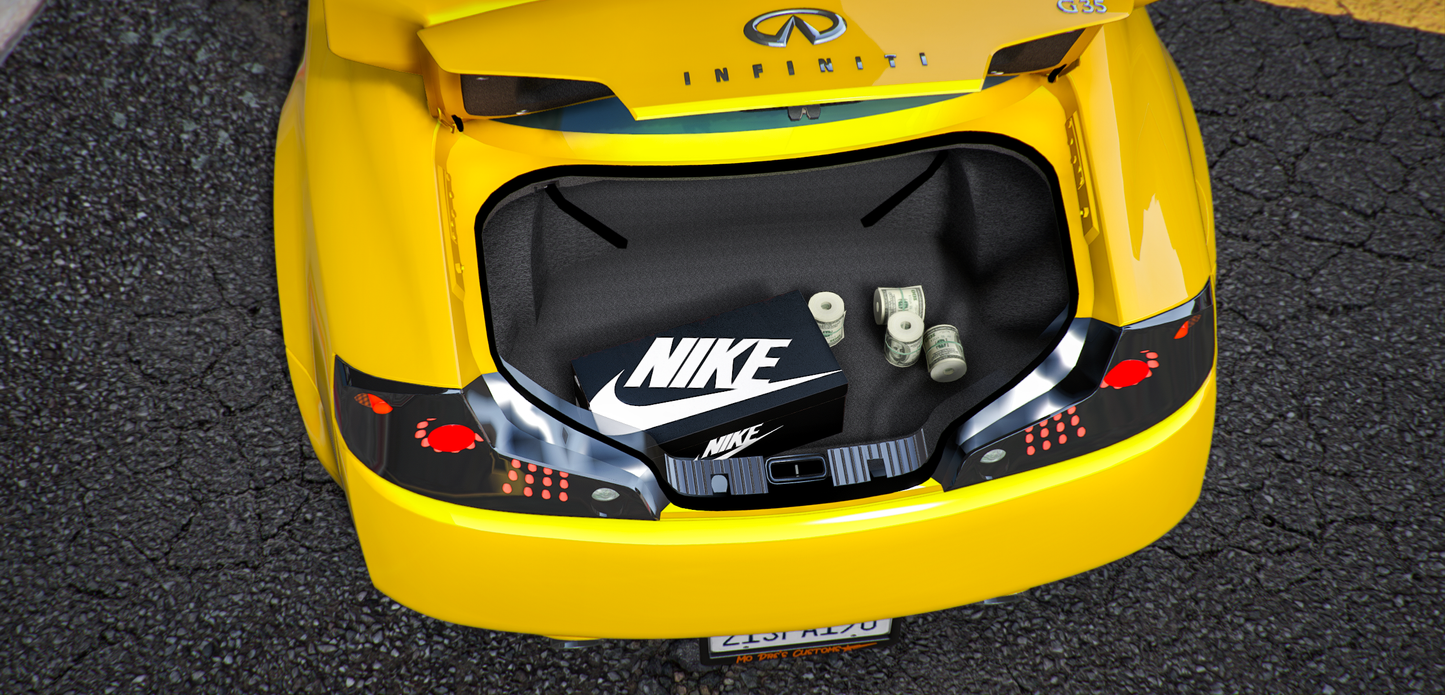 Infiniti G35 Coupe Custom Props