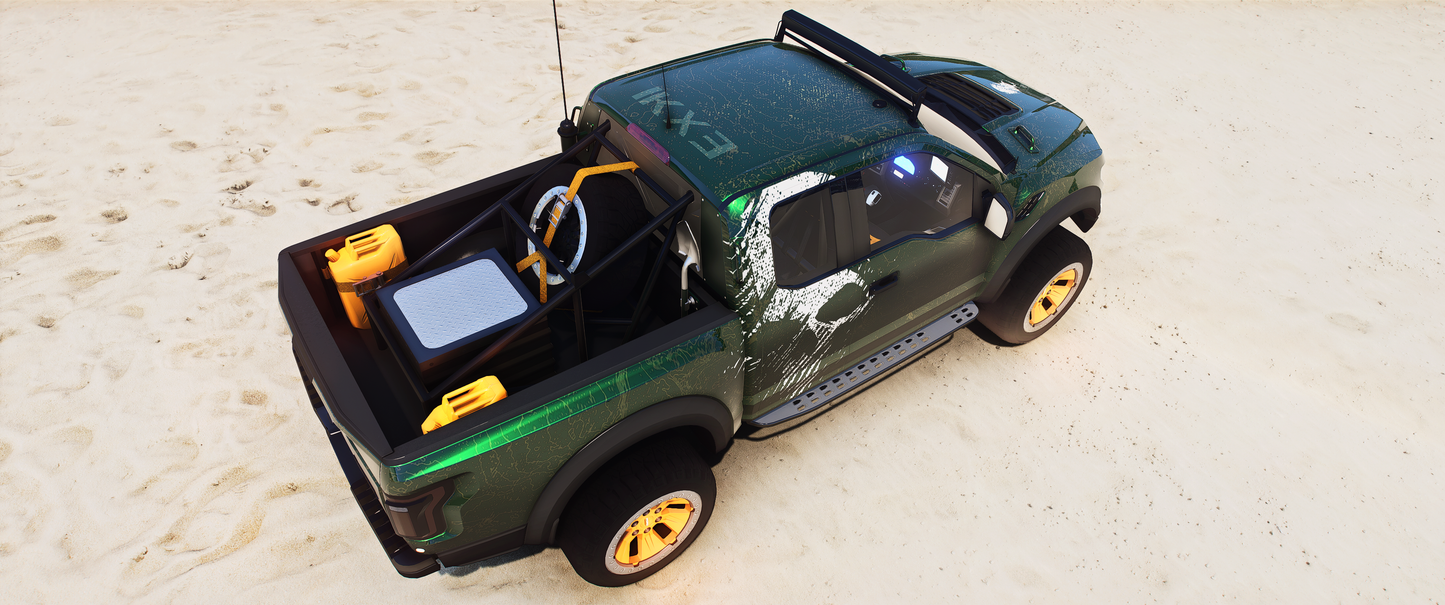 (Debadged/Badged) Ford F-150 Raptor Ghost Edition