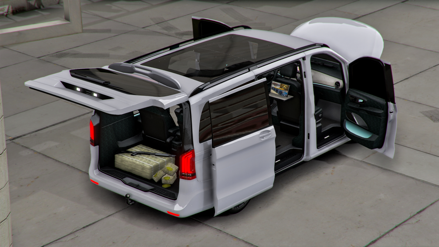 Mercedes Benz V-Class (6 Seater)