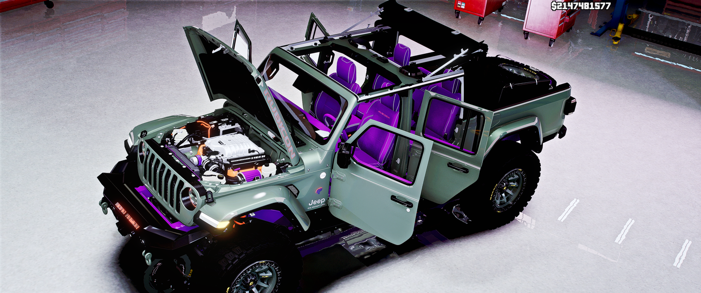 Jeep Gladiator Rubicon 4 Door 2020