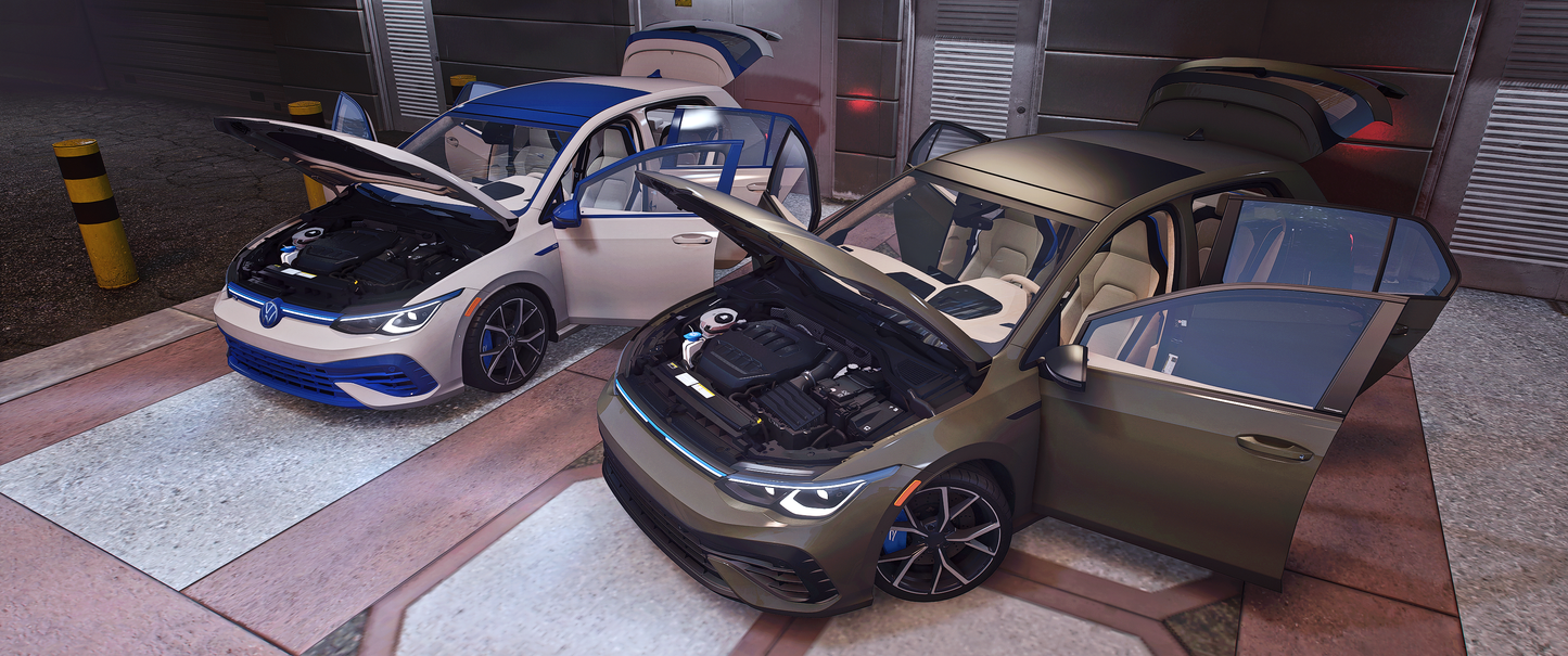 (Debadged/Badged) 2022 Volkswagen Golf R Mk VIII