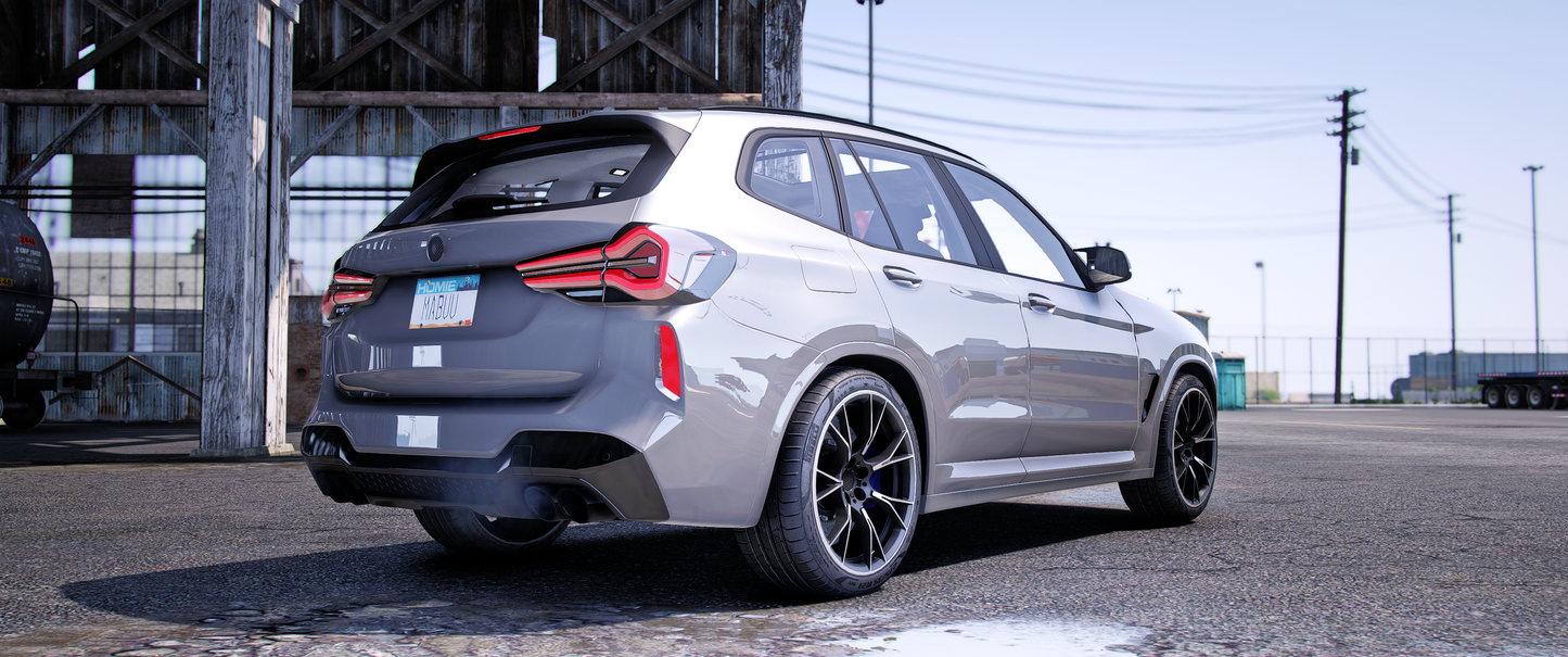 (Debadged + Badged) BMW X3M 2023 [Auto Roof]