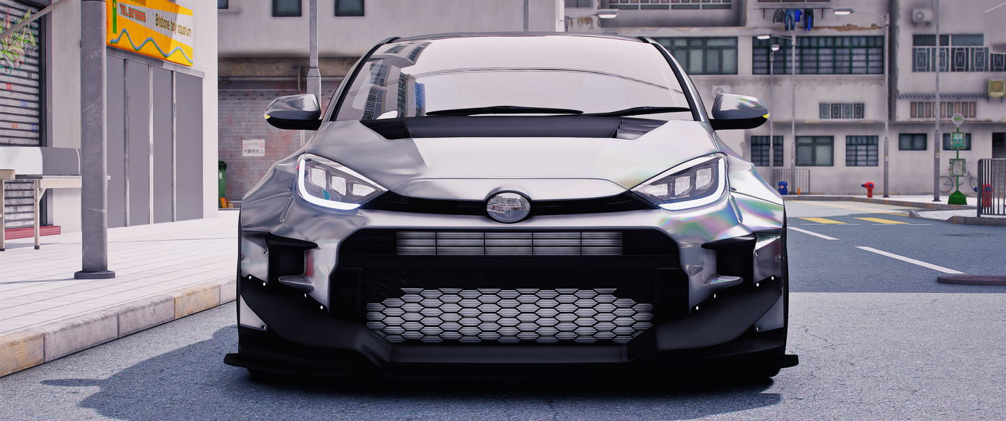(Debadged + Badged) 2021 Toyota GR Yaris Widebody