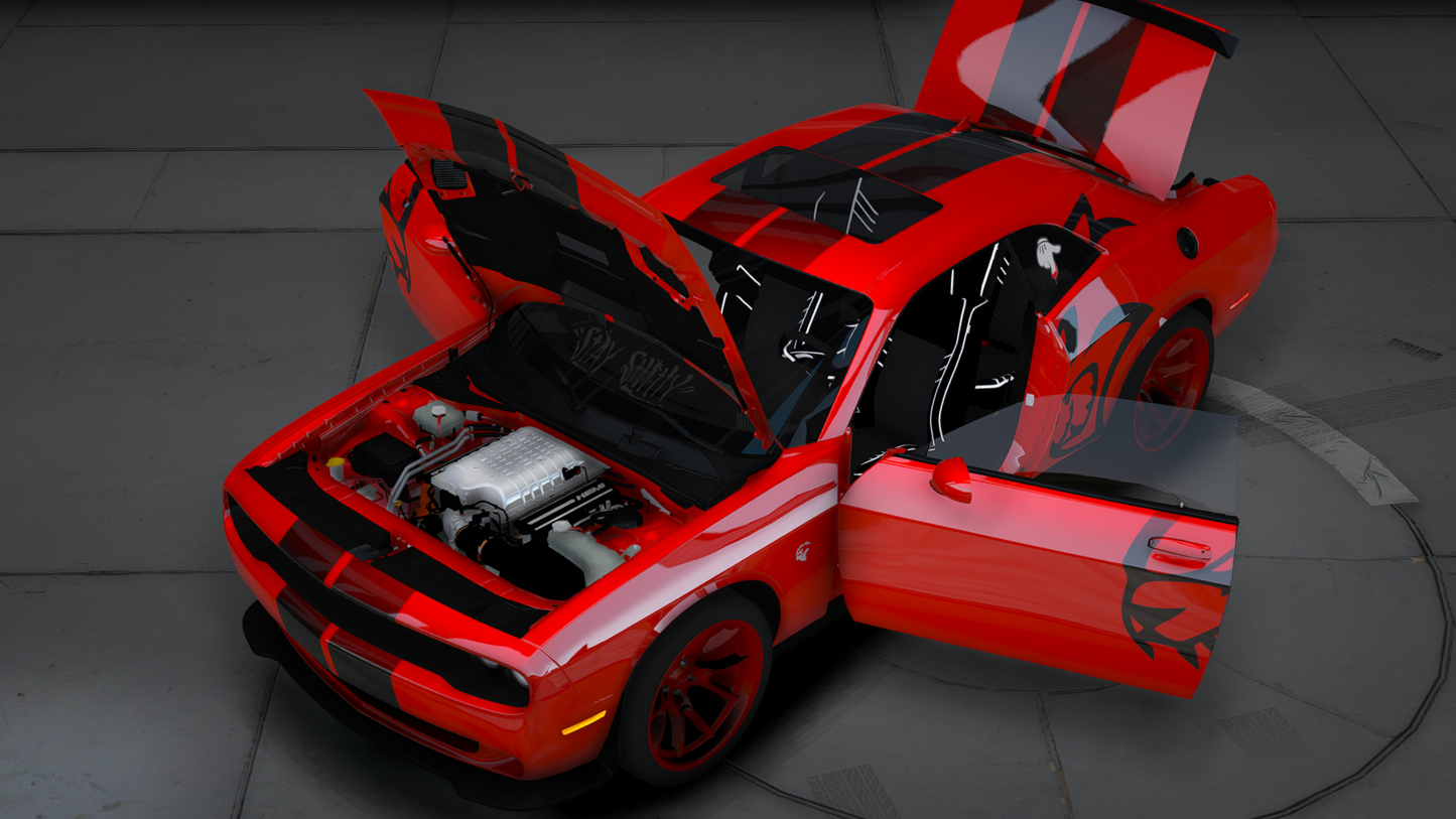 Custom Tuned Slideshow Dodge Challenger SRT Hellcat