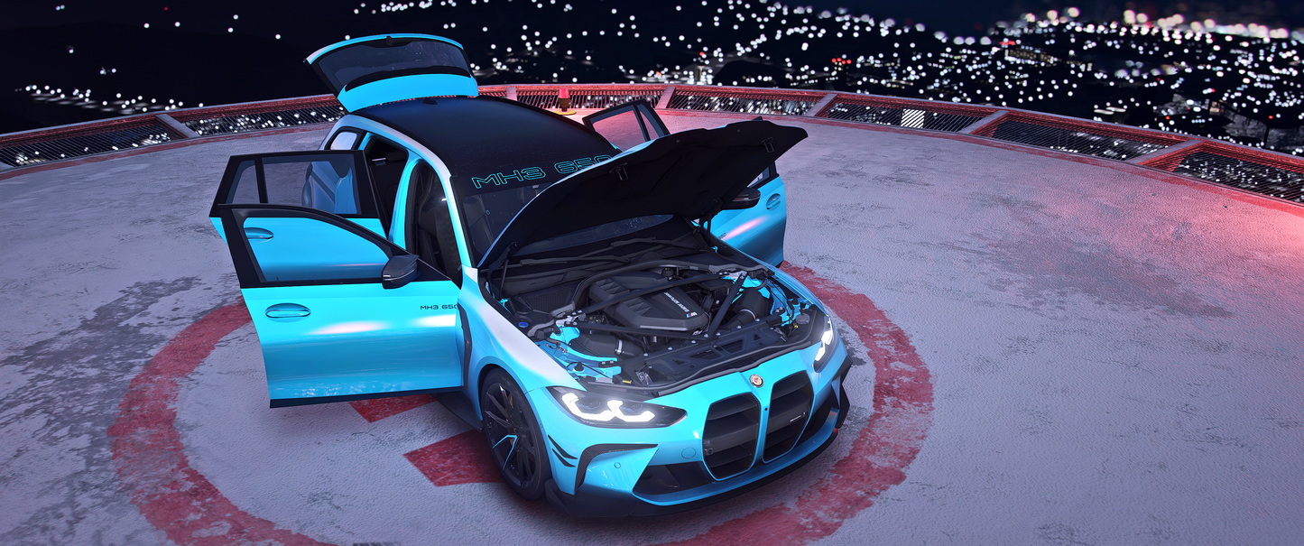 BMW Manhart MH3 650 Touring (Blue Version)