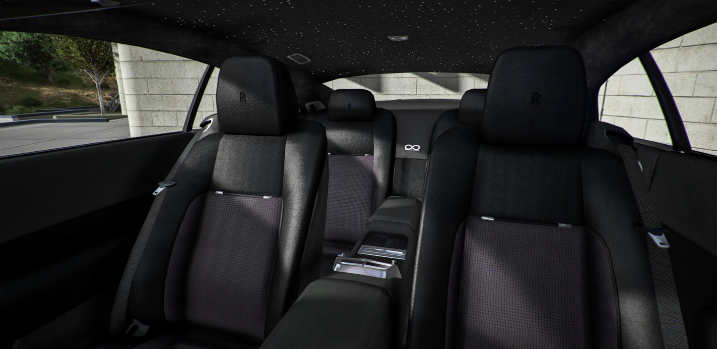 Rolls Royce Wraith Prime Carbon Widebody Custom Props (Animated Mirrors)