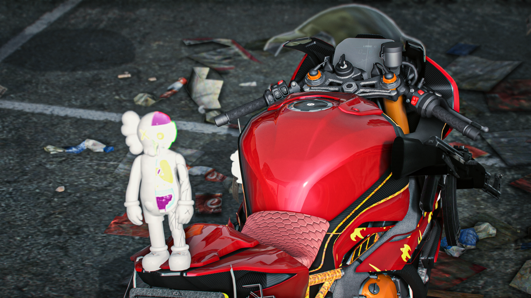 Customs BMW S1000RR Mafia Slammed