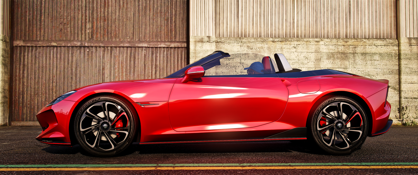 (Badged + Debadged) MG Cyberster 2023