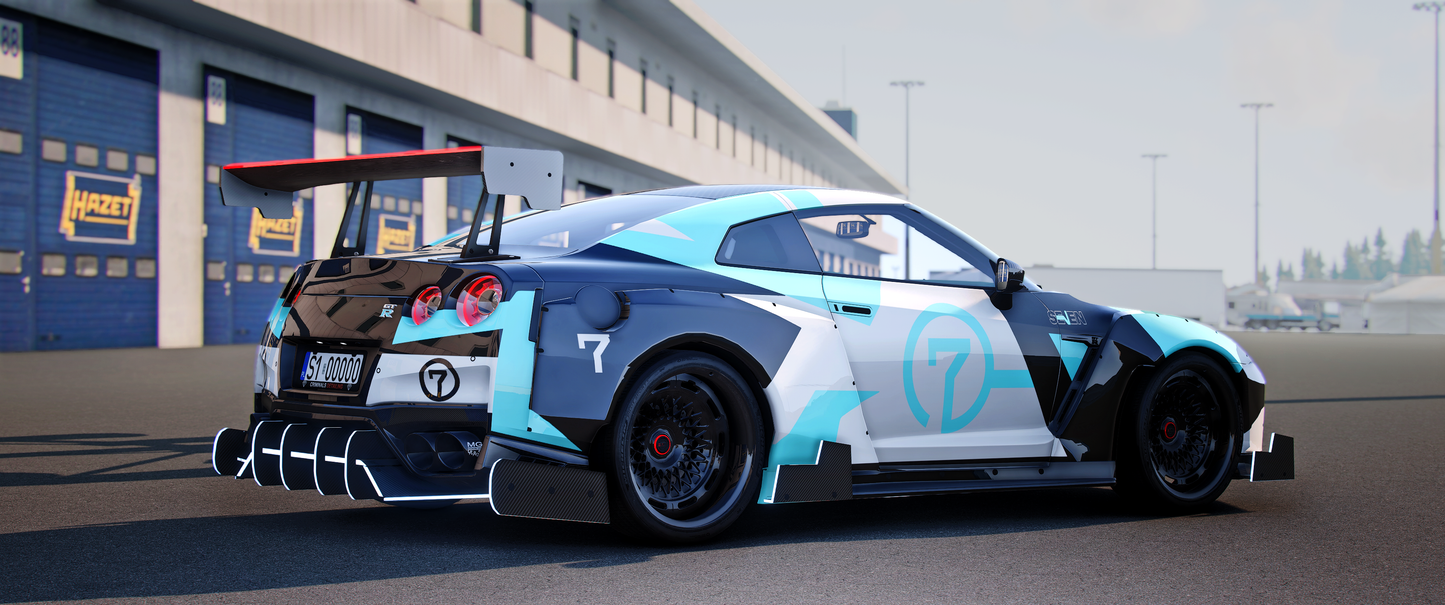 NISSAN GT-R R35 CUSTOM BUDDA Se7en