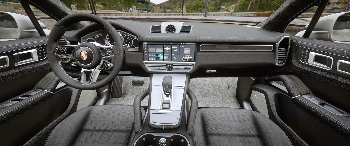 Porsche Cayenne Wald