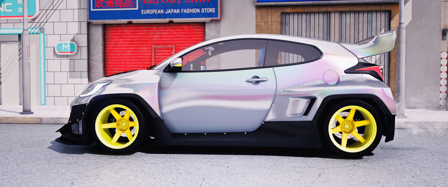 (Debadged + Badged) 2021 Toyota GR Yaris Widebody