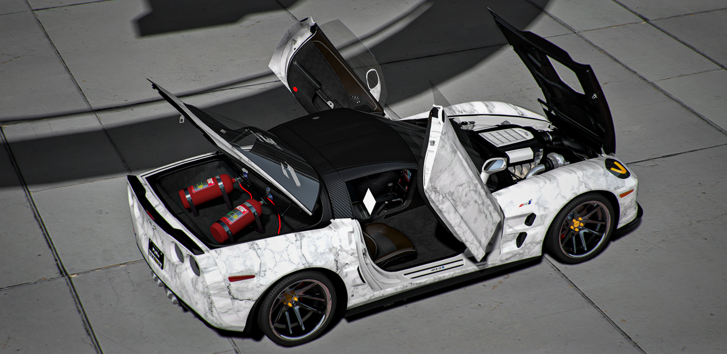 2005 Corvette ZR1 Marble Twin Charged