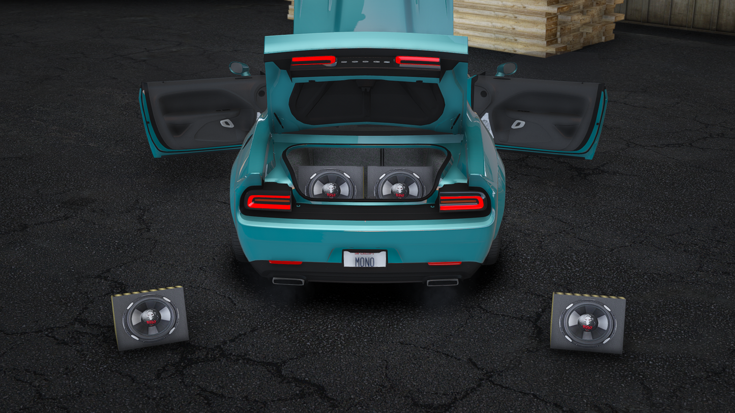 Custom Tuned Slideshow Dodge Challenger SRT Hellcat Widebody With Props