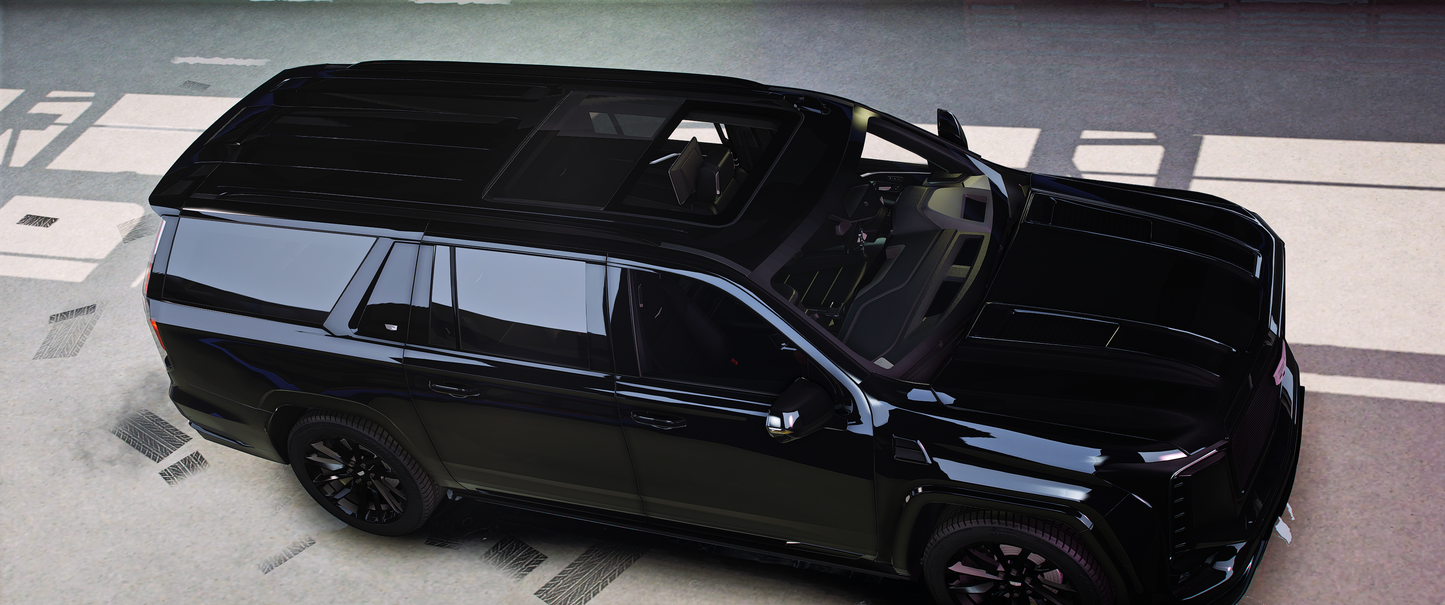 (Debadged + Badged) Cadillac Escalade Concept 2025 [Auto Sunroof]