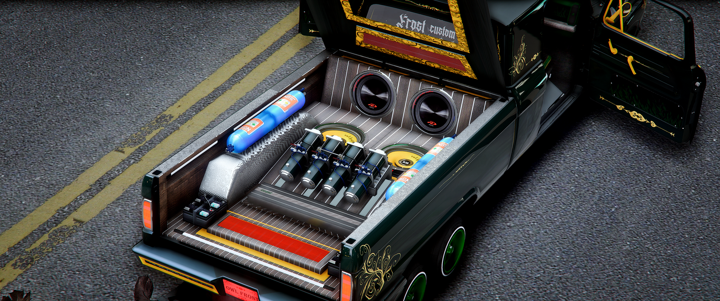 (Debadged) Ford F100 6x6