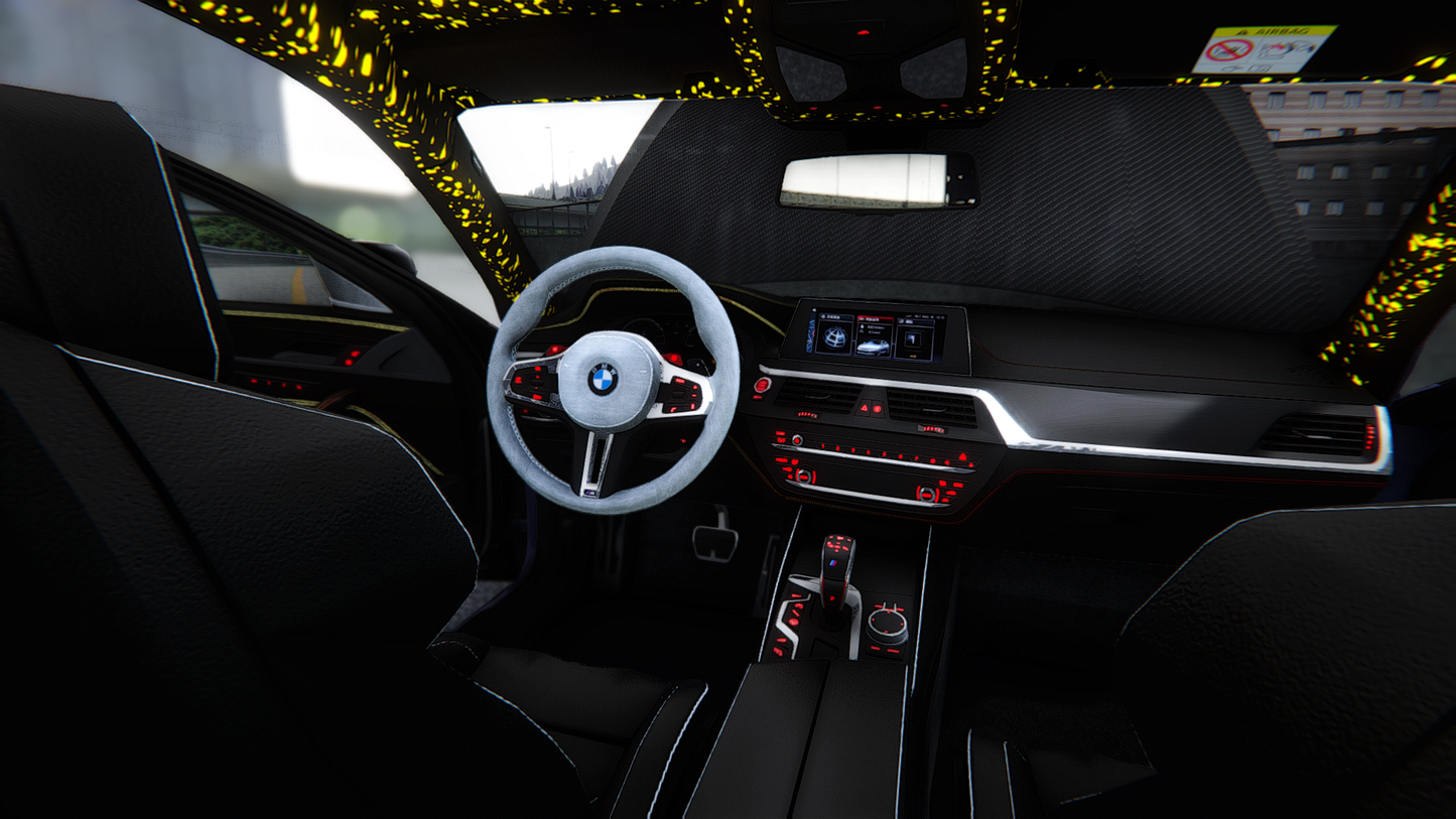 2018 BMW M5 Custom Mixed Color Livery