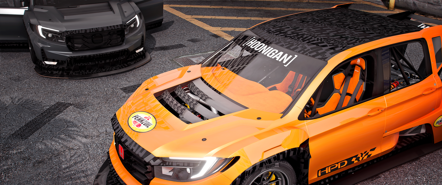 (Debadged/Badged) Honda Hoonigan Indy Truck 2017