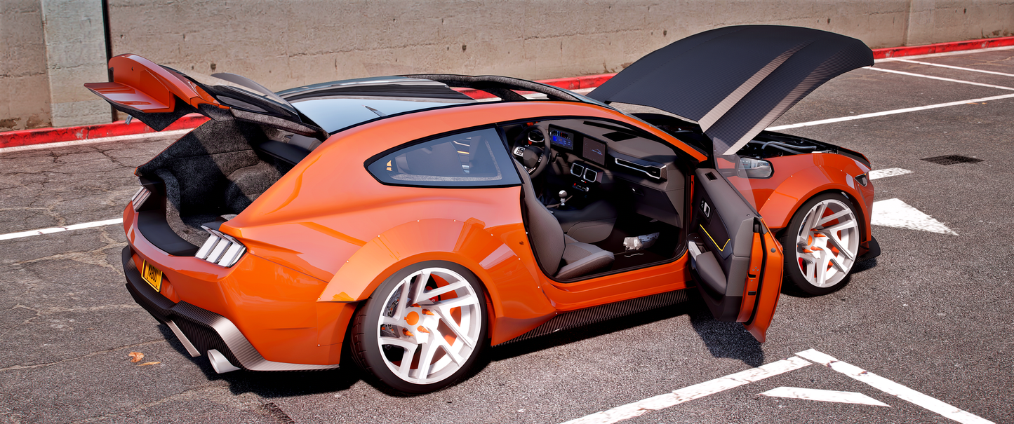 (Debadged) 2024 FORD MUSTANG DARKHORSE WB SHOOTINGBRAKE