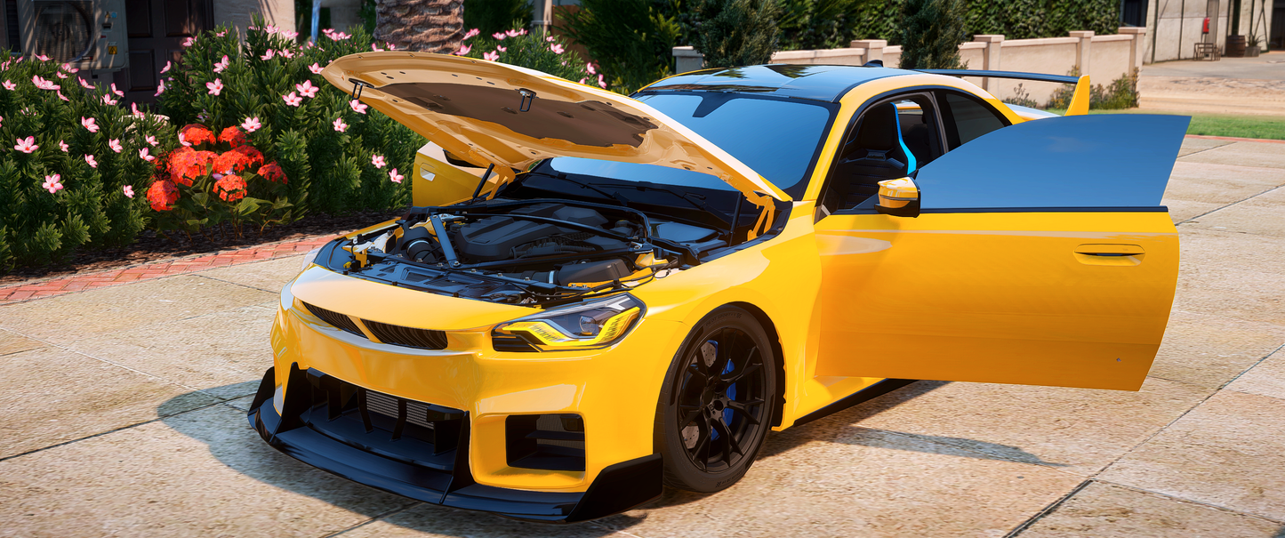 (Debadged) BMW M2 2023 Sharknose