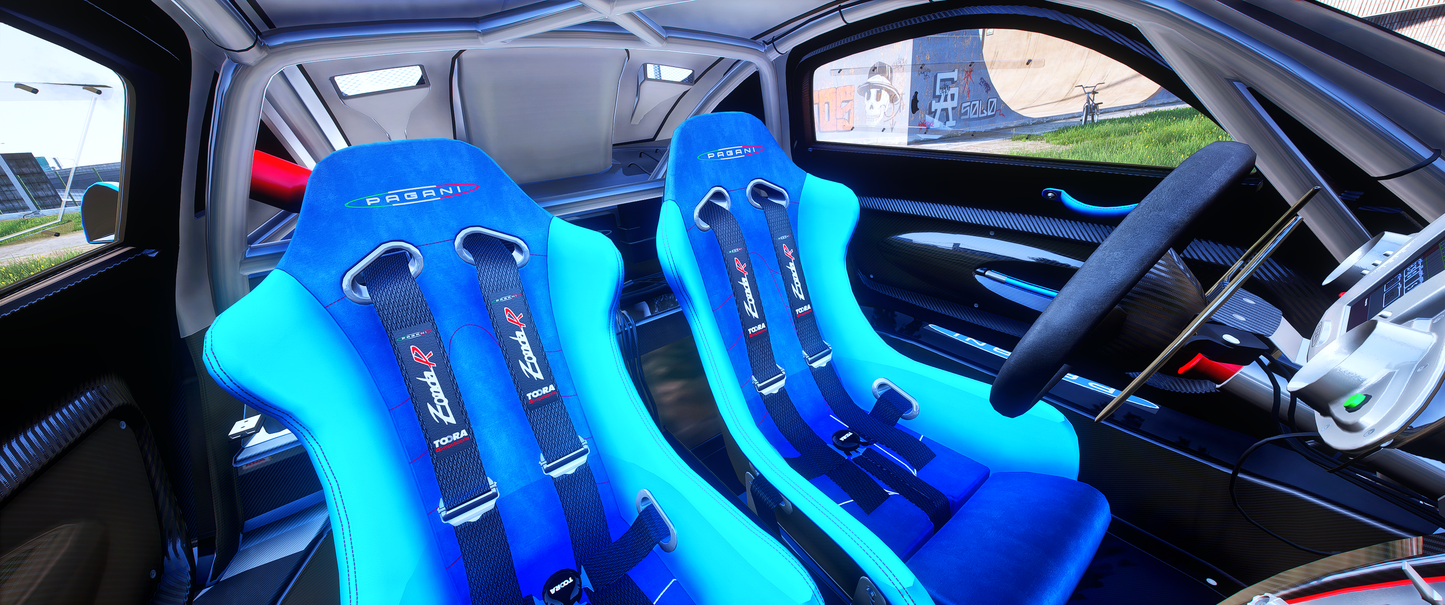 Pagani Zonda Revo Blue Carbon