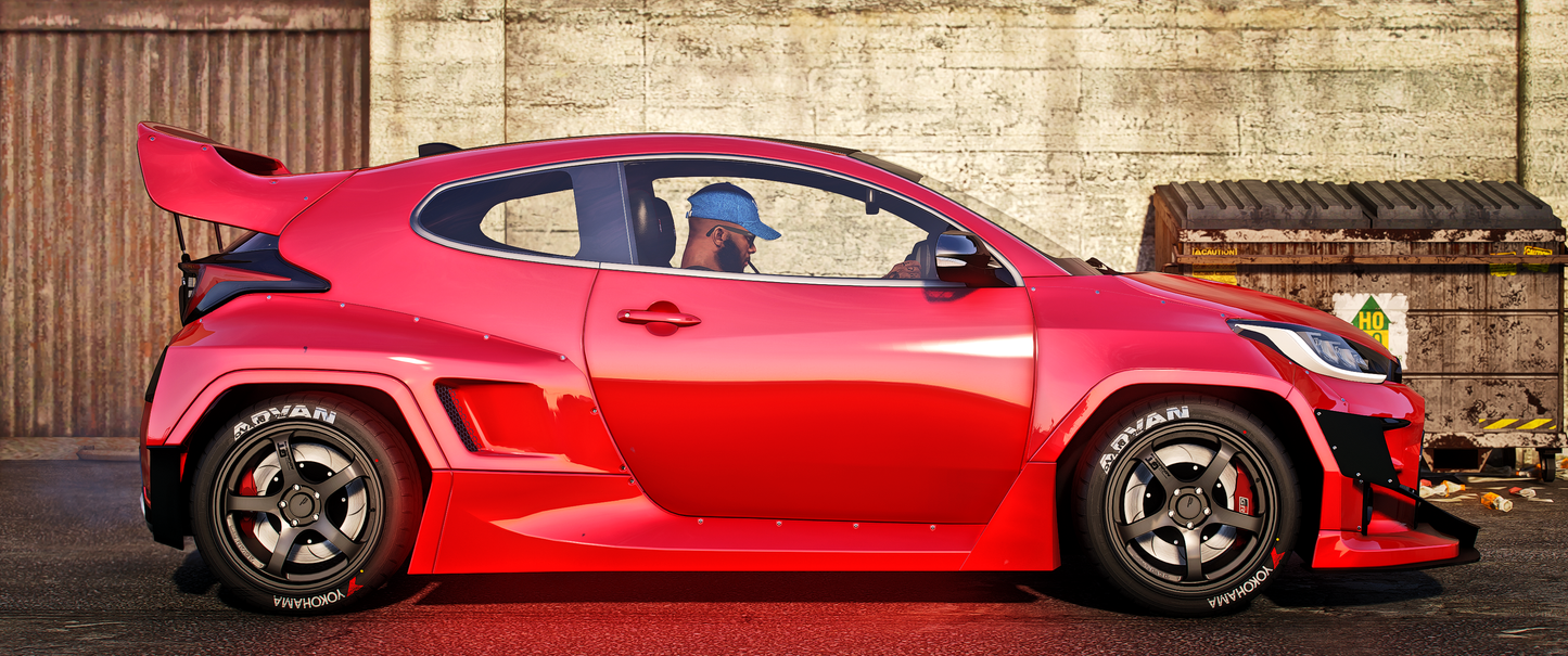 (Badged + Debadged) Toyota GR Yaris Rocket Bunny 2021