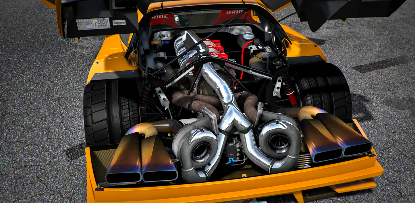 (Lore Friendly + Badged) Ferrari F40 'Z40'