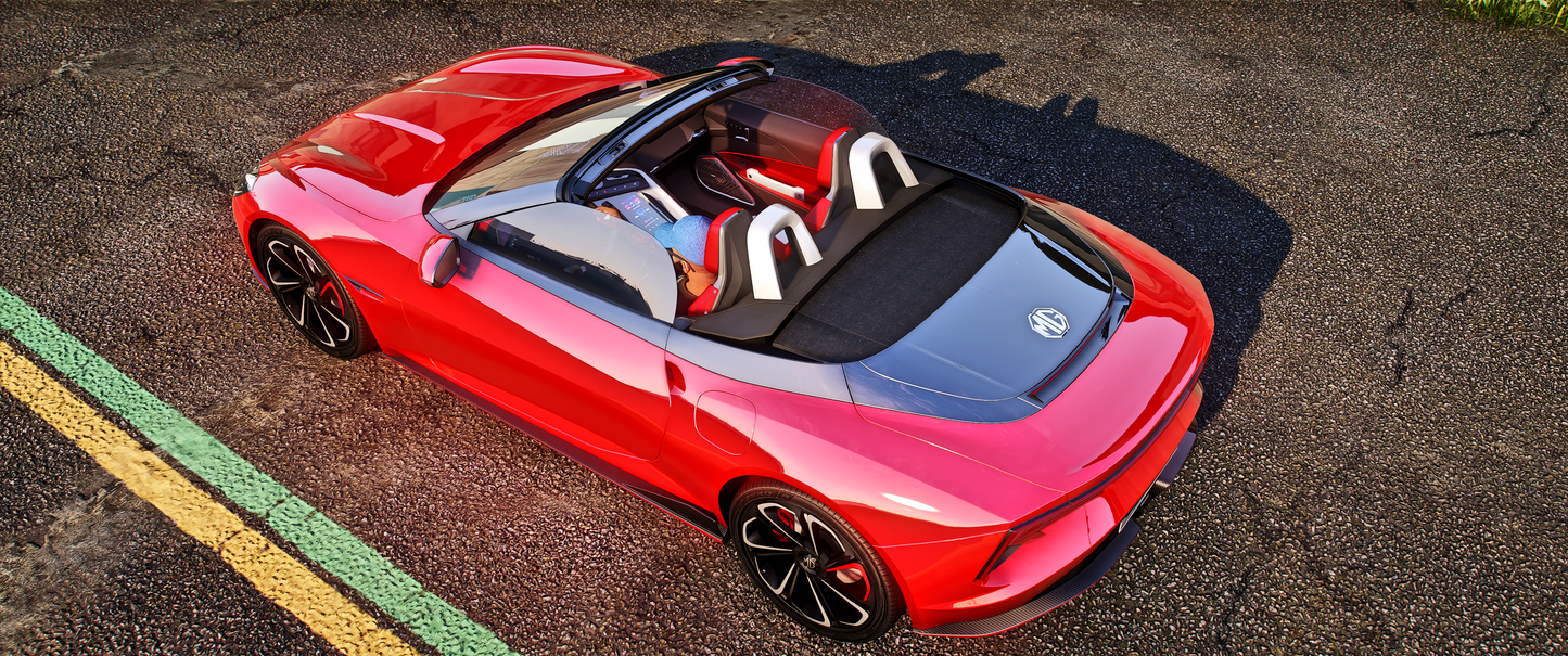 (Badged + Debadged) MG Cyberster 2023