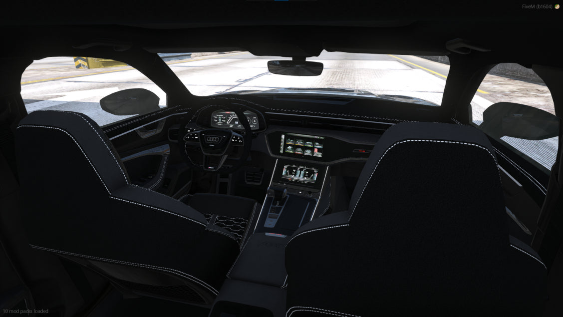 Audi RS6 Abflug