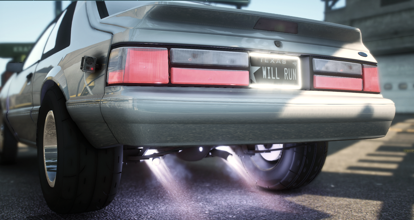 (Debadged + Badged) 1991 Ford Foxbody LX Coyote Swapped