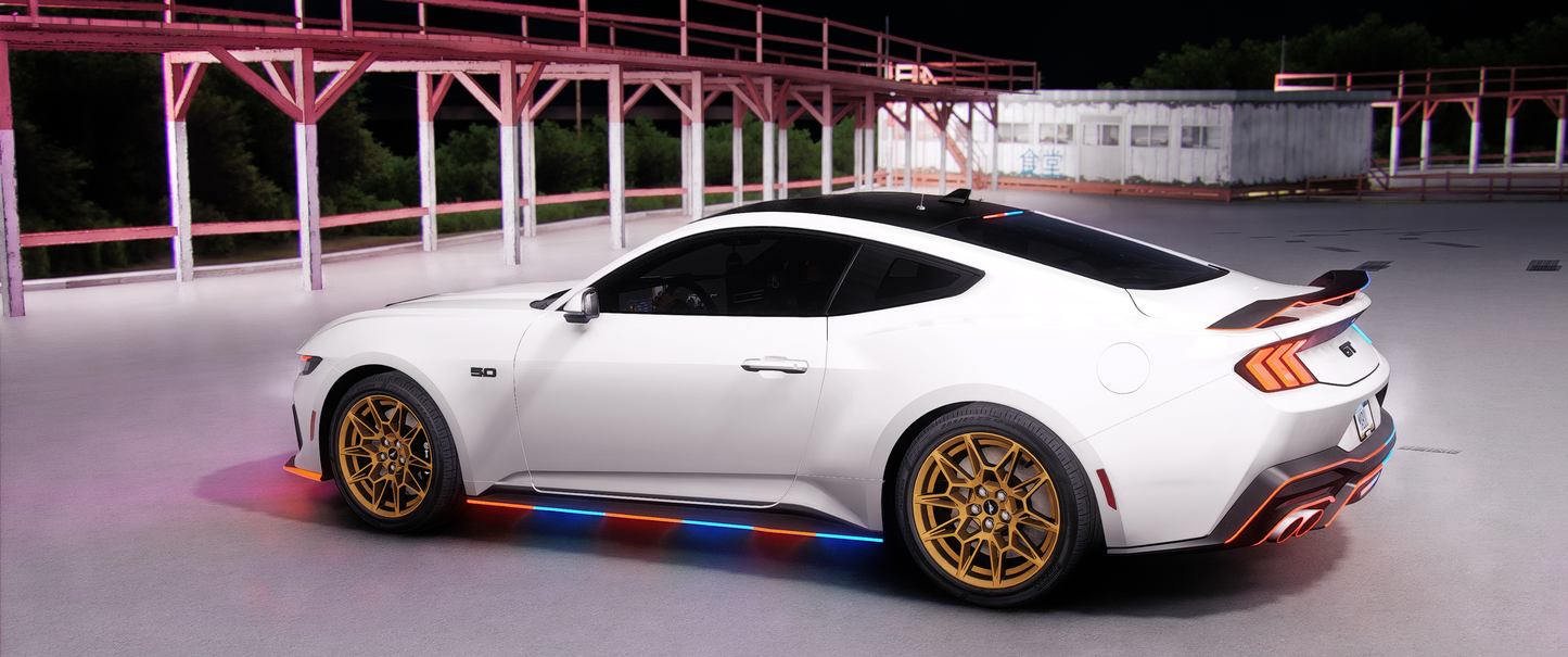 Ford Mustang GT 2024 Police Modern Lights