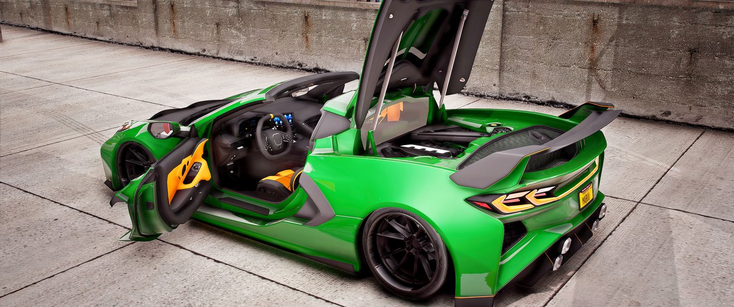 (Lore Friendly) Custom Corquette Widebody