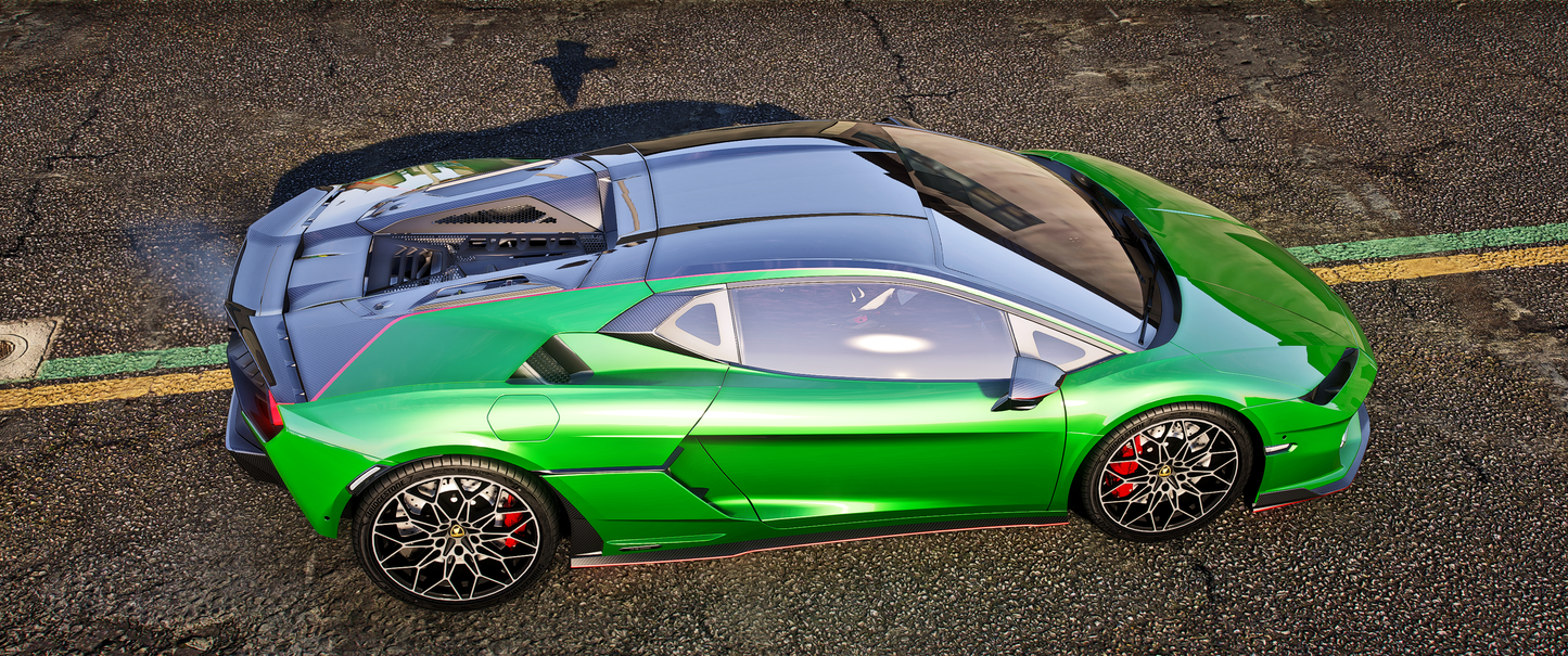 (Debadged + Badged) Lamborghini Temerario 2024