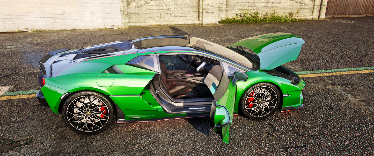 (Debadged + Badged) Lamborghini Temerario 2024