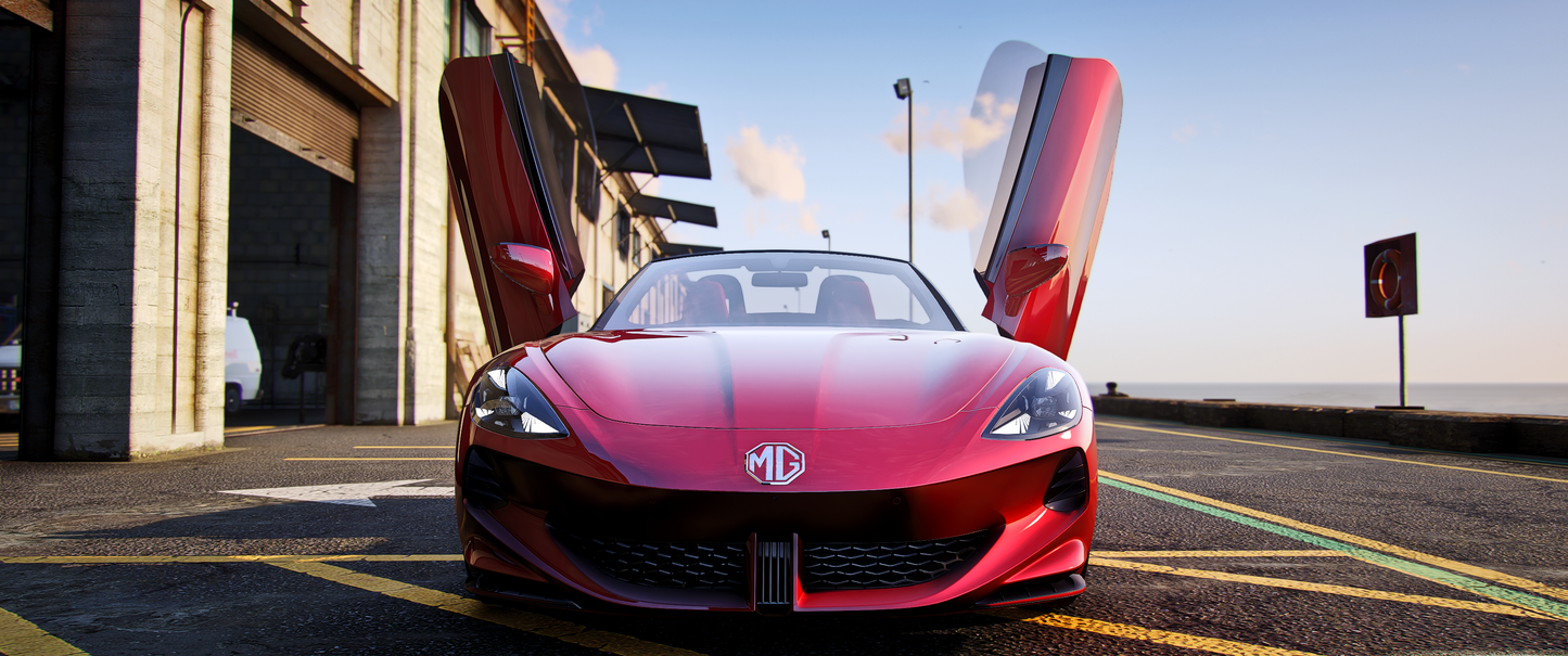 (Badged + Debadged) MG Cyberster 2023