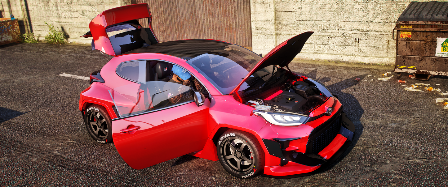 (Badged + Debadged) Toyota GR Yaris Rocket Bunny 2021