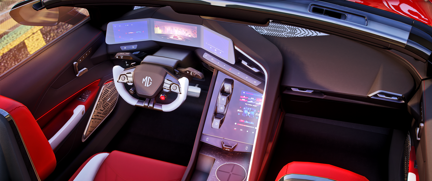 (Badged + Debadged) MG Cyberster 2023