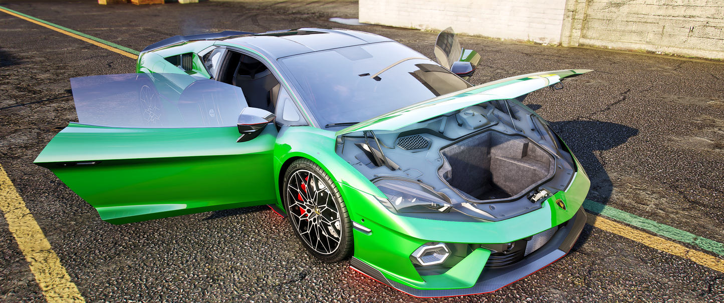 (Debadged + Badged) Lamborghini Temerario 2024