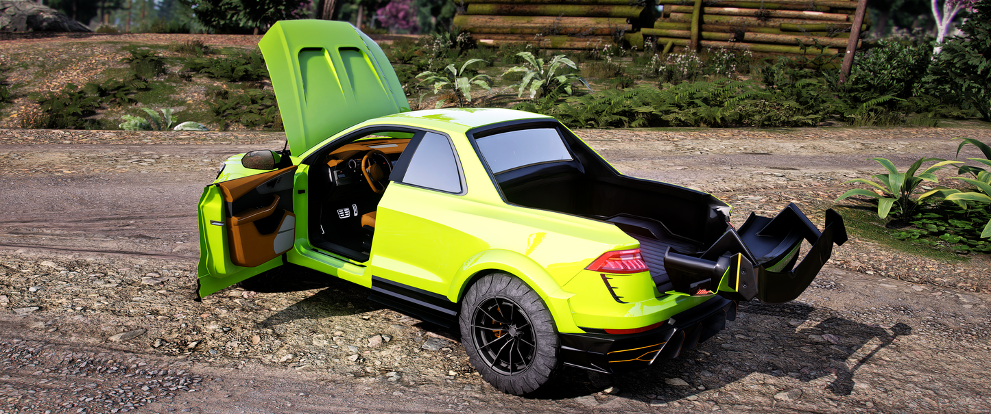 Audi RSQ8 Pick Up UTE (Debadged)