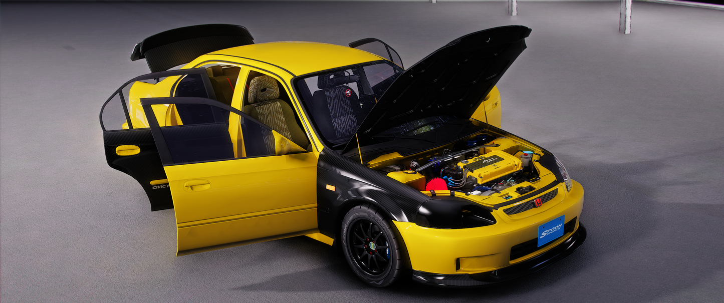 Honda Civic Spoon Sir Nuwels [Tuning]