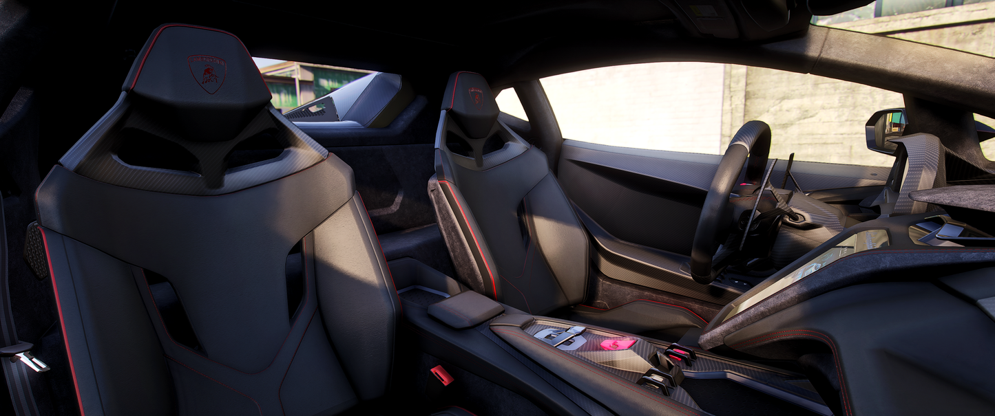 (Debadged + Badged) Lamborghini Temerario 2024