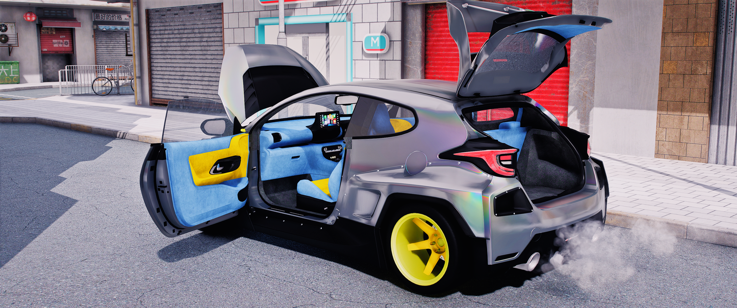 (Debadged + Badged) 2021 Toyota GR Yaris Widebody