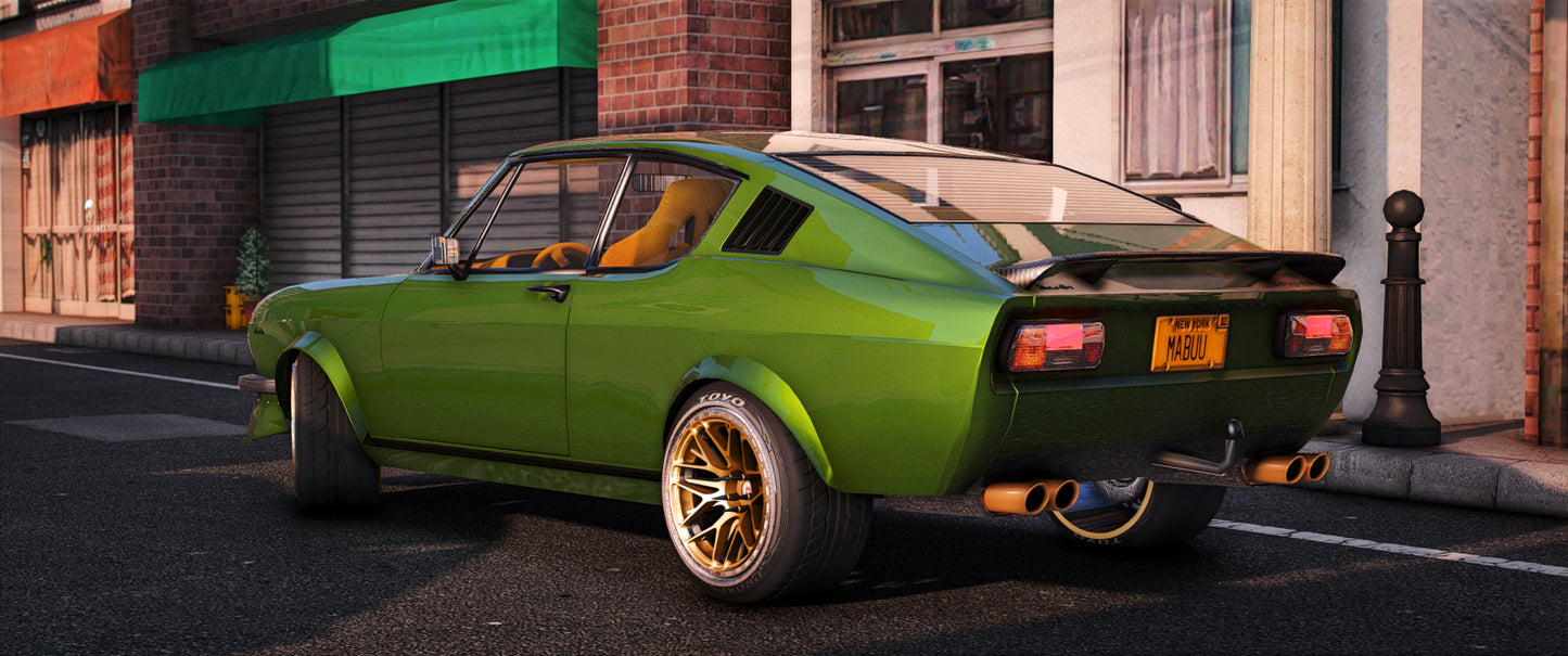 Audi 100 SC1 2 cars pack
