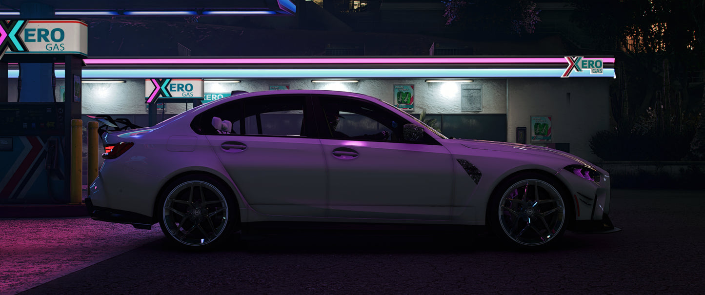 (Debadged) BMW M3 ADRO x HRE (5 Seater) [Animation Window]