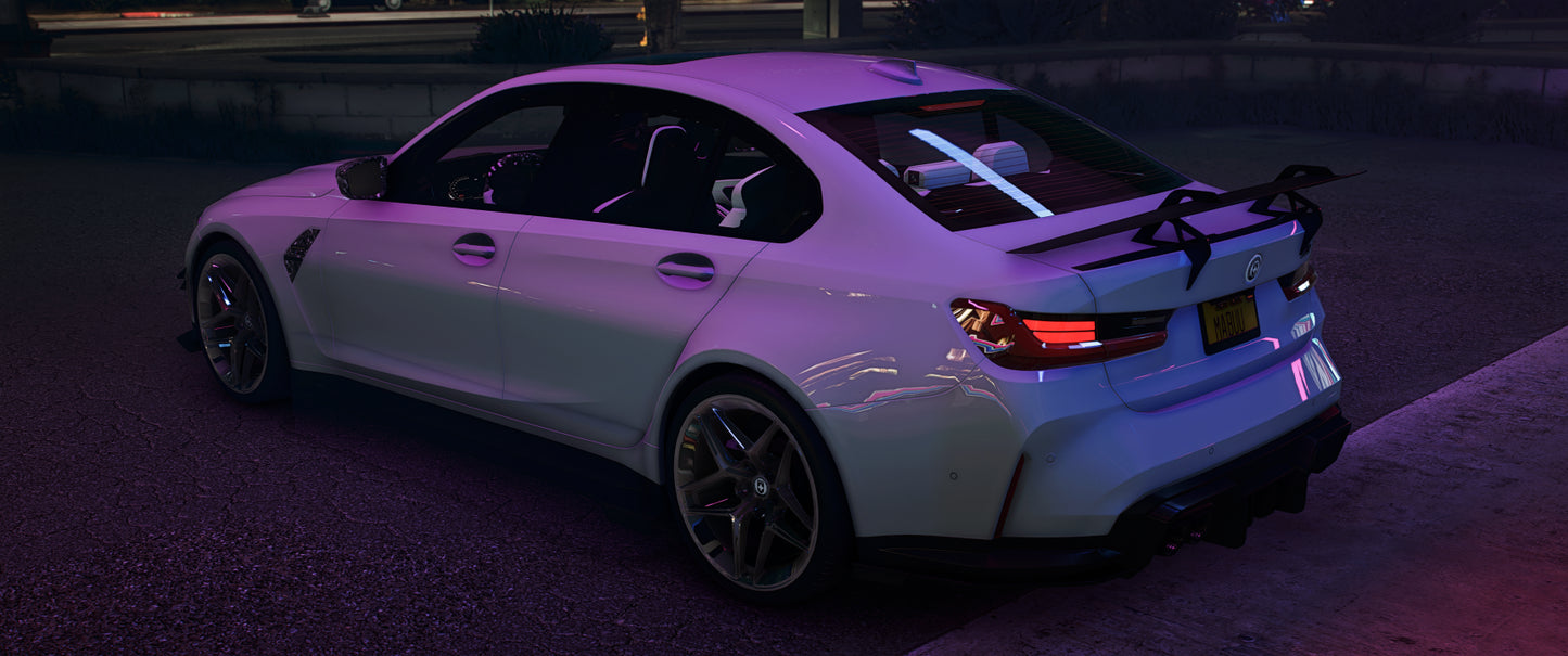 (Debadged) BMW M3 ADRO x HRE (5 Seater) [Animation Window]