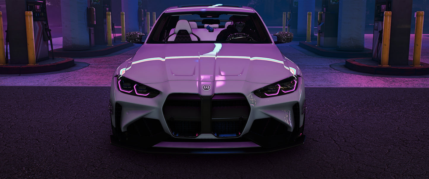 (Debadged) BMW M3 ADRO x HRE (5 Seater) [Animation Window]