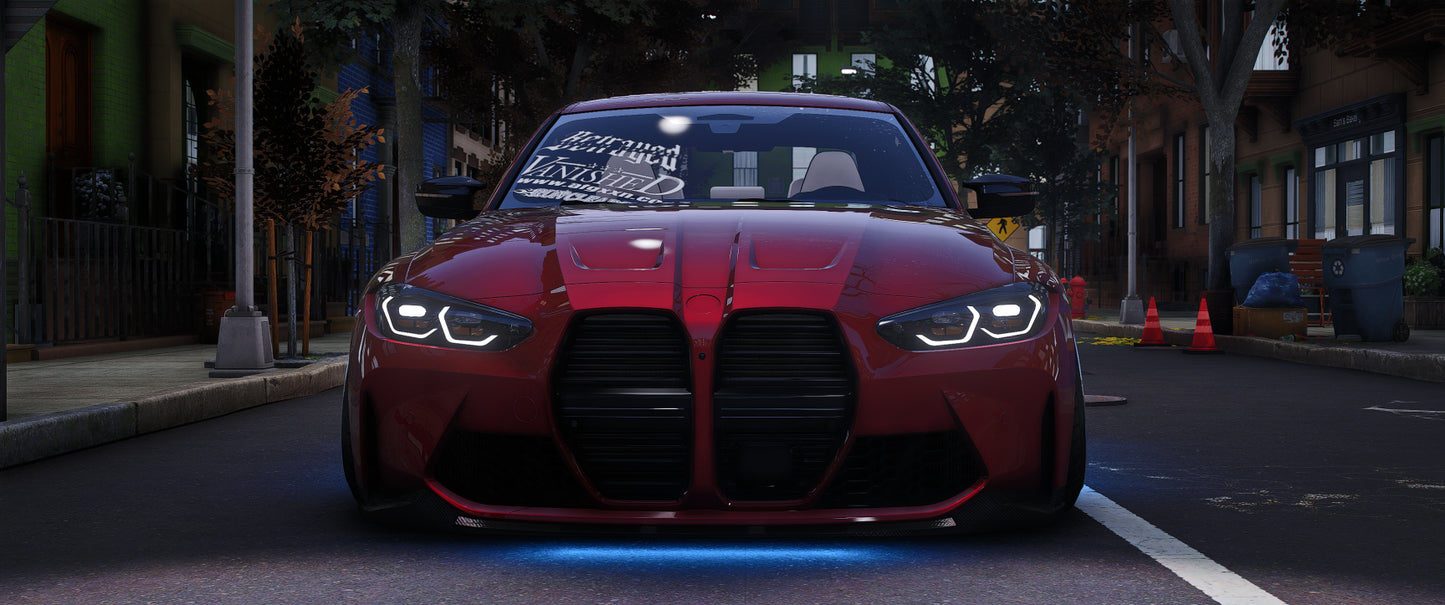 (Debadged) BMW M3 G80 Calm Stanced