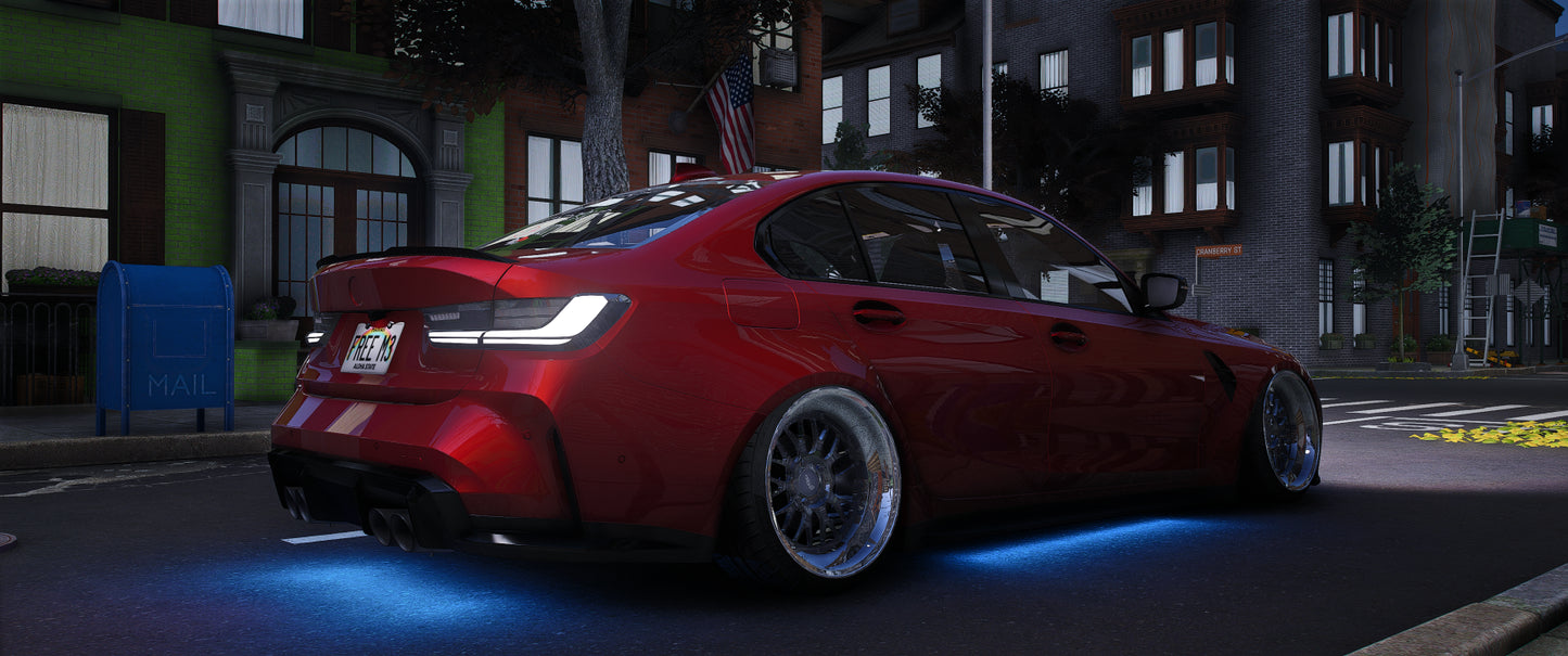 (Debadged) BMW M3 G80 Calm Stanced