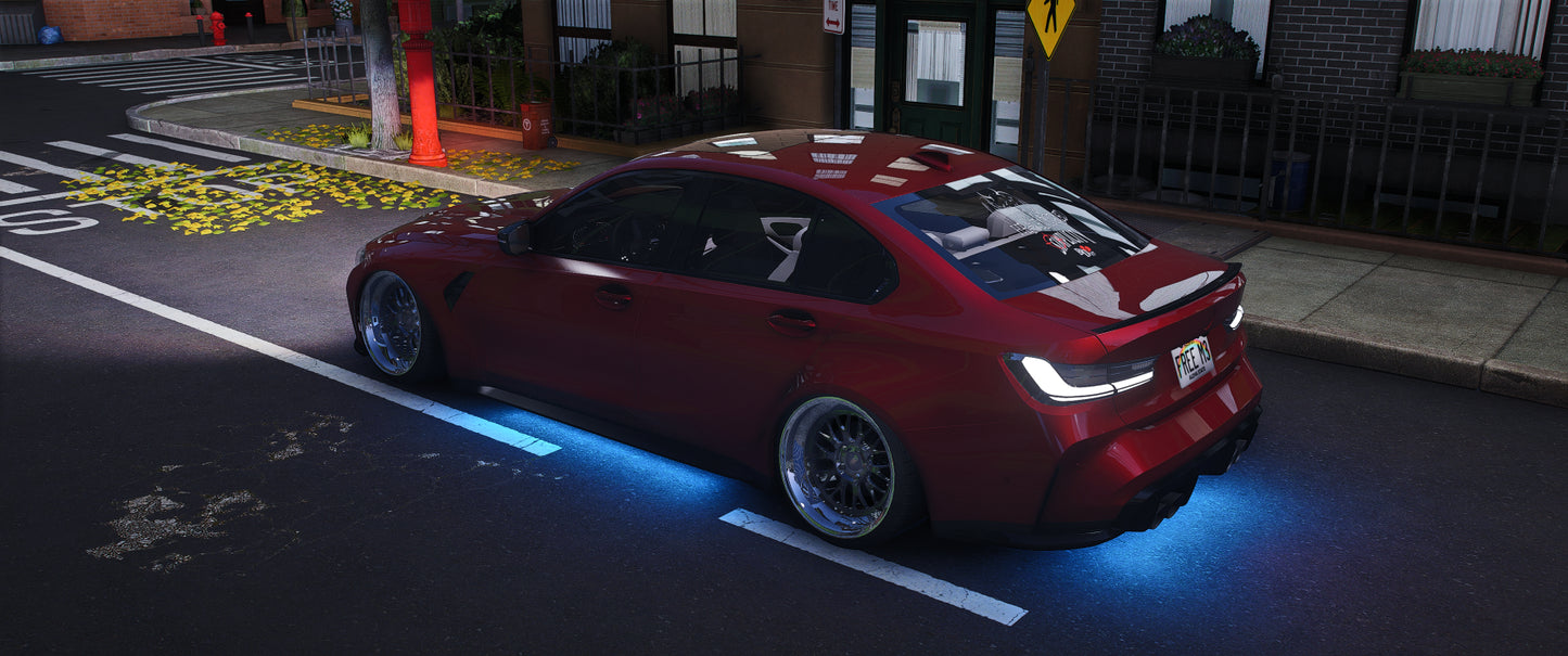 (Debadged) BMW M3 G80 Calm Stanced