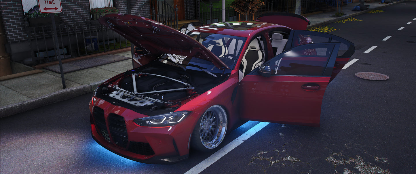 (Debadged) BMW M3 G80 Calm Stanced